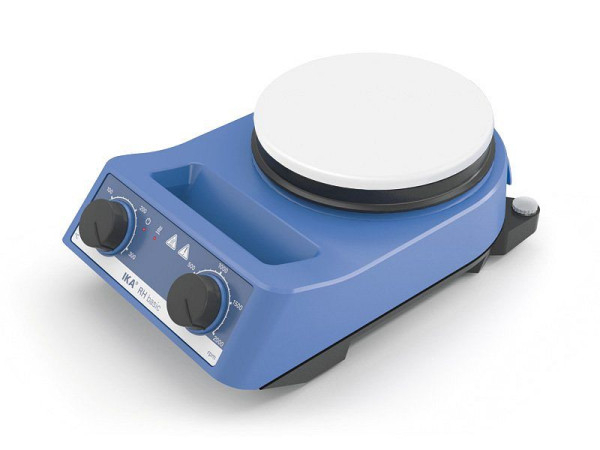 IKA magneetroerder met verwarming, geëmailleerde plaat, RH basic wit, 0005029700