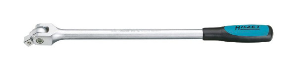 Hazet knikhandgreep massief vierkant 12,5 mm (1/2 inch), norm: DIN 3122, ISO 3315, oppervlak: verchroomd, 914-15