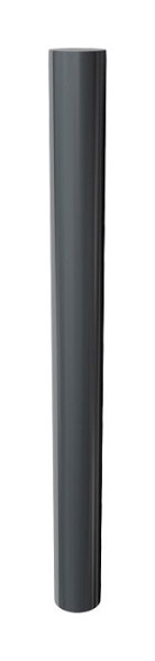 Schake style bolder stalen buis Ø 102 mm, stationair, voor plaatsing in beton met grondanker, totale lengte ca. 1300 mm, 4091B