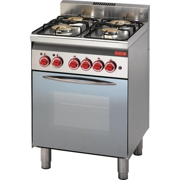 Gastro M gasfornuis met combi-oven 60/60CFGE 18.1kW, GN013
