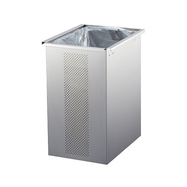 Air Wolf Inbouwafvalbak, Sigma serie, H x B x D: 463 x 302 x 368 mm, geborsteld RVS, 20-144