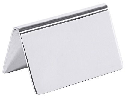 Bord Contacto hoogglans 65x40 mm neutraal zonder opdruk, 1053/701