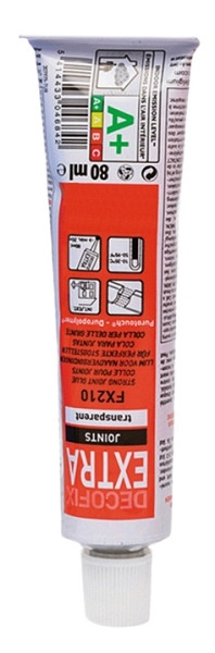 rutec Projekt Decofix Extra transparant 80 ml voor voegplekken voor 20M MHD 11/20, PFG953