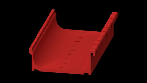 ANKE werkbanken bak breed voor bakplaat, 67,5 x 136 x 30,5 mm, 903.426
