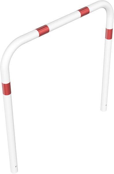 Schake buisbeugel van stalen buis Ø 60 x 2,5 mm zonder dwarsbalk voor inzetting in beton, totale breedte: 1200 mm, totale hoogte: 1200 mm, 465_13B