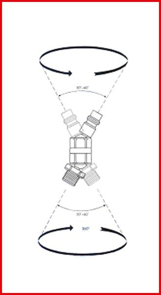 KS Tools 1/4'' metalen kogelgewricht-steeknippel, 46 mm, 515.3394