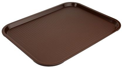 Contacto fastfooddienblad 45 cm bruin polypropyleen 45x35 cm, 5353/004