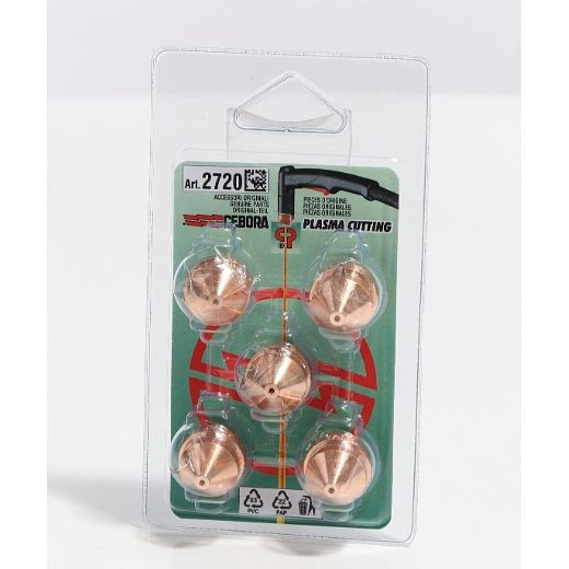 ELMAG sproeiers 1,50mm voor brander CP162C (5 stuks) voor 71-110 A, artikel 2720, 56855