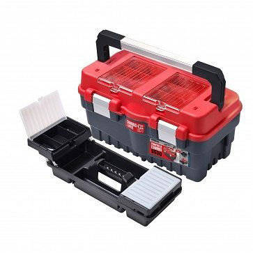 ADB Toolbox Formula S 500, afmetingen BxHxD: 462x256x242 mm, kleur: rood/zwart, 15523