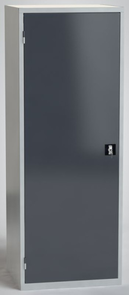 KLW universele kast, 2000 x 725 x 630 mm H x B x D, met één scharnierdeur links, SFN-GW2000TL-7524XRB