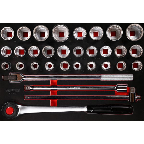 KS Tools PERFORMANCEplus gereedschapsset 32-delige 3/4' dopsleutel, 811.0032