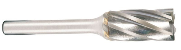 Projahn hardmetalen frees vorm B cilinder met kopvertanding d1 6,0 mm, schachtdiameter 6,0 mm, snelvertanding, 700236060