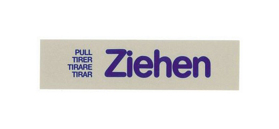Contactwoordteken TREKKRACHT, 7673/009