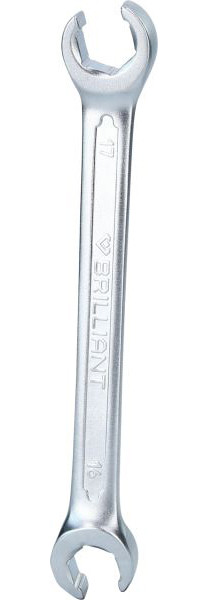 Brilliant Tools lijnsleutel 16 x 17 mm, BT706020