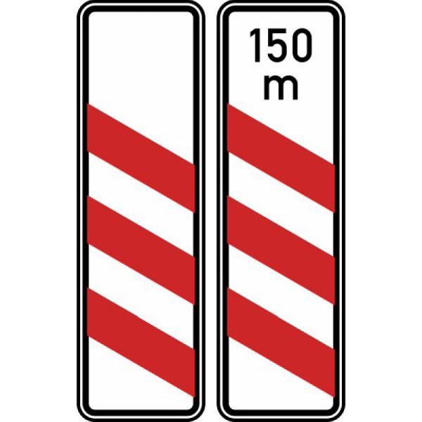 Stein HGS HGS driestrooksbaken (links opgesteld), platte vorm / 2 mm / RA2, zonder afstandsinformatie, 157-20-21