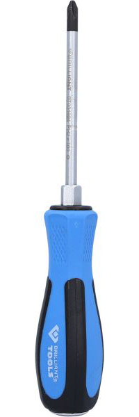 Brilliant Tools kruiskopschroevendraaier met slagkap, PH2 x 100 mm, BT031024