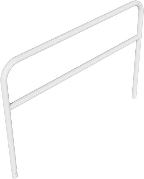 Schake buisbeugel van stalen buis Ø 60 x 2,5 mm met dwarsbalk voor inzetting in beton, totale breedte: 2000 mm, totale hoogte: 1400 mm, thermisch verzinkt, 465_34