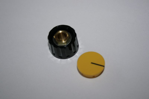 ELMAG draaiknop voor potentiometer (nr. 56+56.1), inverter serie EUROHANDY 100/130 & DIGI-TIG 1640 & 2235 DC, 9505429