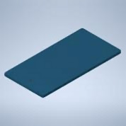 JUCHHEIM Stativplatte mit Gewinde M10, 300 x 150 mm, pulverbeschichtet, 04230