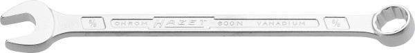 Hazet combinatiesleutel, buiten dubbel zeskantprofiel, 5/8", 600NA-5/8