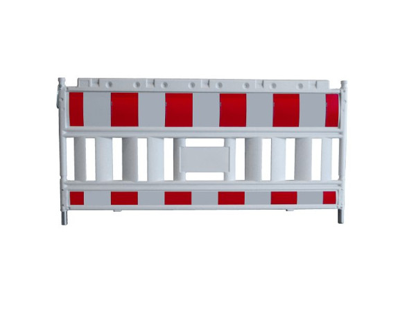 Schake-barrièrehek 2,00 m type NOX Licht van kunststof volgens TL ZTV-SA met barrière (film) 250 mm, 33520K