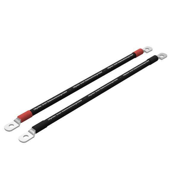 Offgridtec 2m accukabel 25mm² M10 oogjes aan beide zijden, 8-01-010660