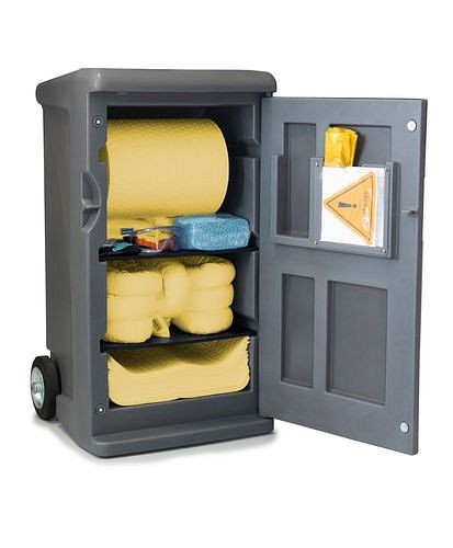 DENSORB mobiele noodset, bindmiddel in de grijze Caddy Medium, special, 294-122