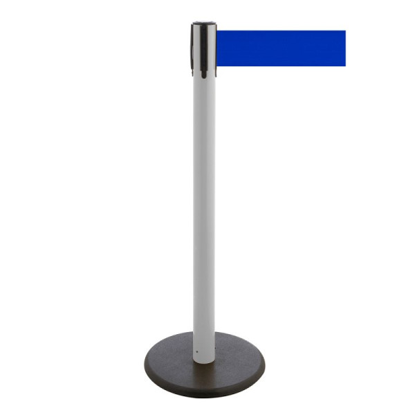 Stein HGS HGS personengeleidingssysteem -P-Line Premium-, wit, blauw, met riemeindstuk (standaard), riemlengte: 3,8 m, 34241m-0202