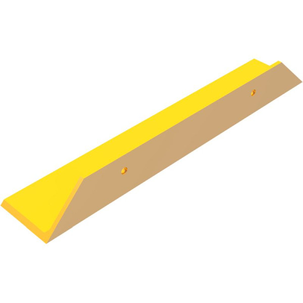 Stone HGS geleidingsbord "Berg" van staal, hoek 150x100mm, lengte: 800mm, dikte: 10mm, 11667