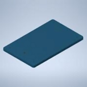 JUCHHEIM Stativplatte mit Gewinde M10, 210 x 130 mm, pulverbeschichtet, 04200