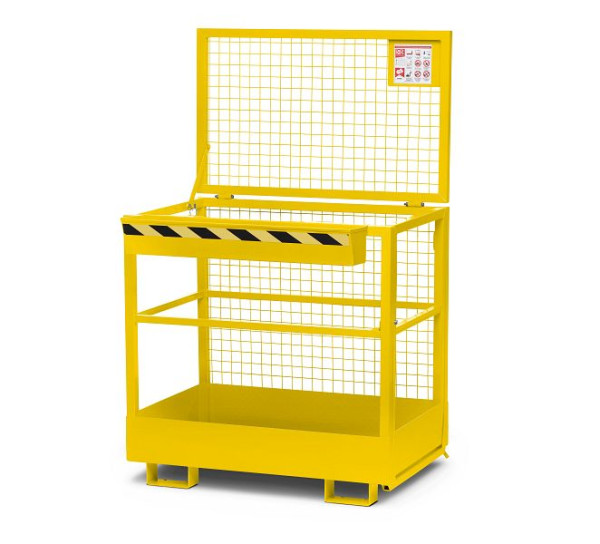 RR Industrietechnik Arbeitskorb Typ RAK RAL 1023, 120000093