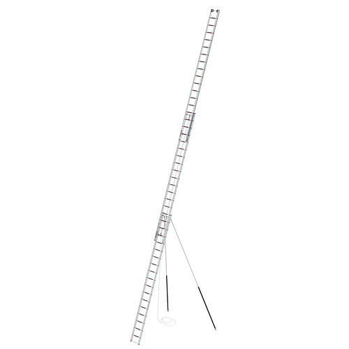 Krause kabelladder aluminium, 3-delig, 3 x 17 sporten, met steunen, 305100