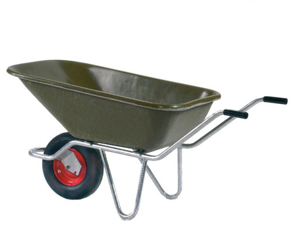 Growi compact kar 100 liter kunststof bak, groen, 10015940