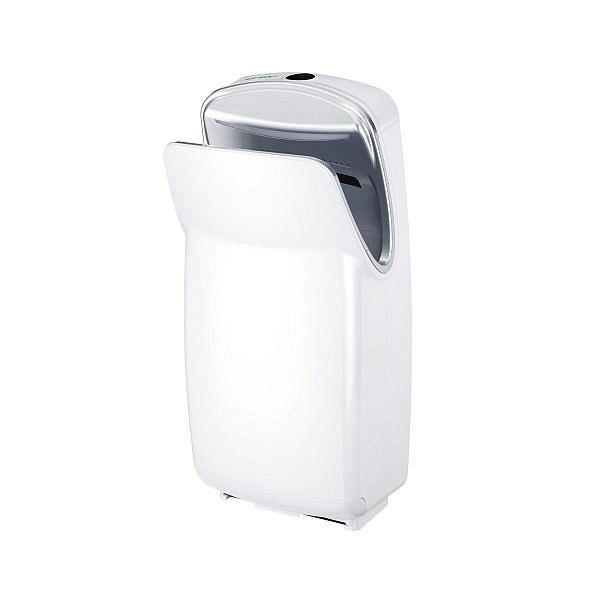 Air Wolf handendroger, serie V, H x B x D: 673 x 334 x 233 mm, ABS wit, 10-740