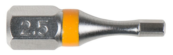 KS Tools 1/4" TORSIONpower bit-binnenzeskant, 25 mm, 2,5 mm, 918.3407