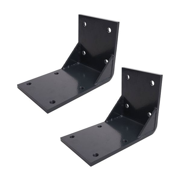 Mendler set van 2 plafondadapters voor cassettescherm T122 T123, adapter voor plafondmontagebeugel, antraciet, 2x76438