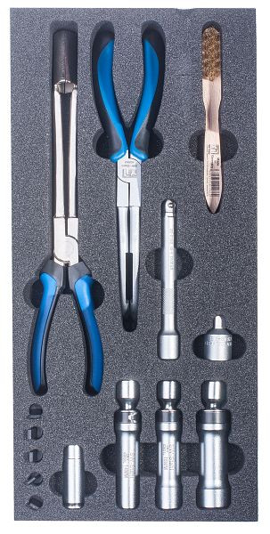 SW-Stahl werkplaatswagen assortiment, bougiegereedschap, 14-delig, Z3013-38