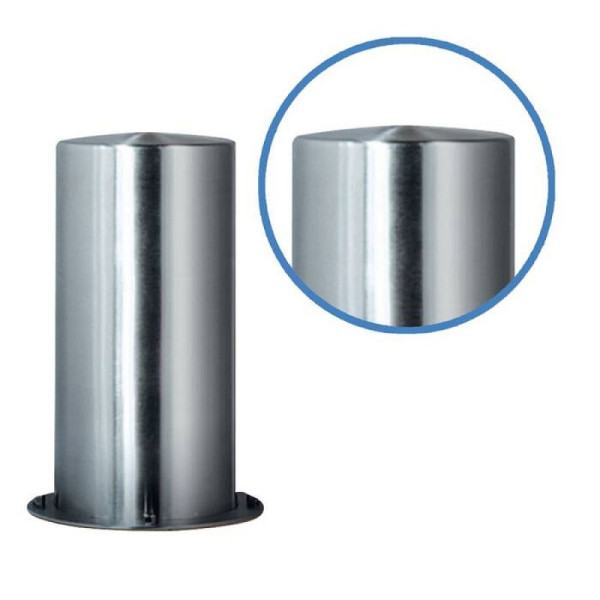 Stenen HGS tuinpaal -SESAME platte kop-, voor deuvels, geslepen, 13142-g