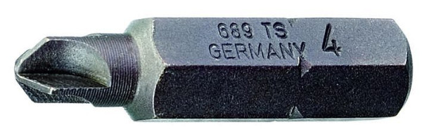 GEDORE schroevendraaierbit viervleugelig TORQ SET, maat 8, 1965530