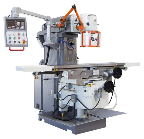 ELMAG universele freesmachine, model UFM 125 GT Servodrive, inclusief 3-assige positieweergave 'SINO', 82156