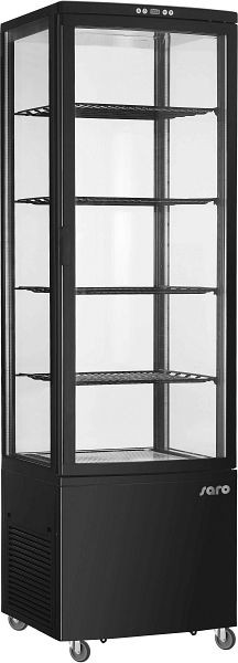Saro koelvitrine, 235 liter model SVEN zwart, 330-1036