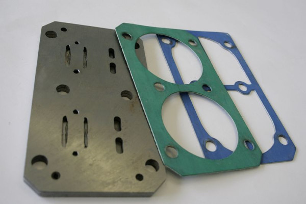 ELMAG klepplaat compleet met afdichtingen 'KIT PK1', inclusief luchtfilter en Viton afdichting voor terugslagklep, 9100320