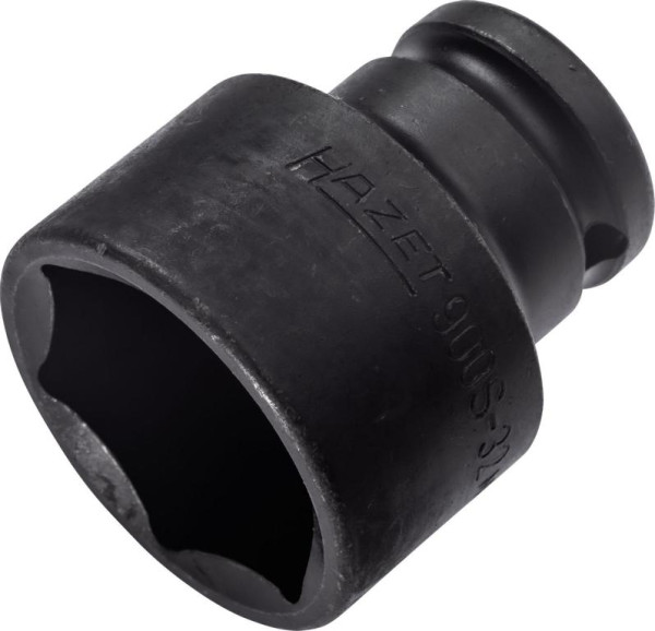 Hazet impact, machine schroevendraaierdop, zeskant, hol vierkant 12,5 mm, buitenzeskant trekprofiel, 32 mm, 900S-32