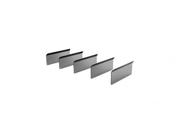Boxo aluminium ladeverdeler 127x50 mm, VE: 5 stuks, DD009A-14