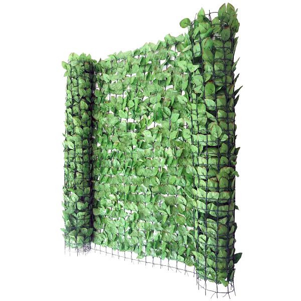 Mendler balkon inkijkbescherming T811, beukenhaag inkijkbescherming windscherm voor terrasomheining, 300x100cm helder, 52935
