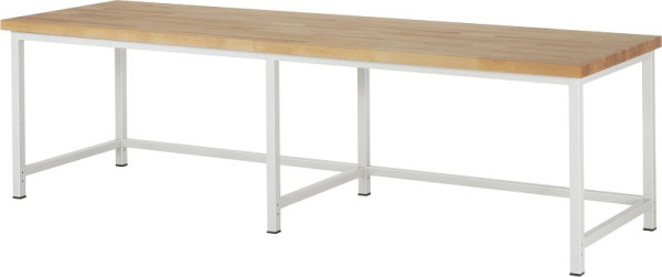RAU werkbank serie 8000 - frameconstructie (gelast frame), 3000x840x900 mm, 03-8000-1-309B4S.12
