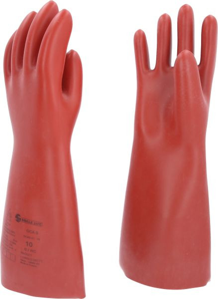 KS Tools Elektriciensbeschermhandschoen met mechanische en thermische bescherming, maat 10, klasse 0, rood, lengte: 410 mm, 117.0007