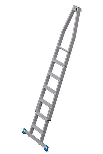 Krause opsteekladder van aluminium, set van 2, 7 treden, 307653