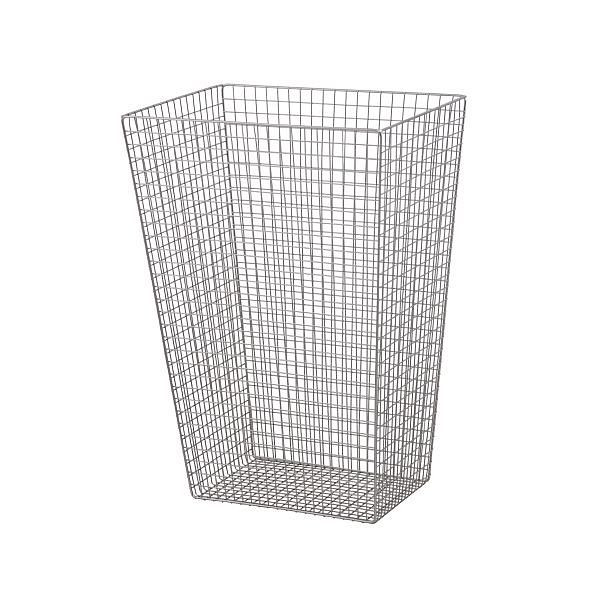 Air Wolf afvalbak met 60 liter inhoud, Lambda-serie, H x B x D: 630 x 440 x 315 mm, gepolijst roestvrij staal, 20-709