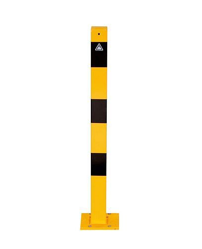 Schake afneembare afzetpaal verzinkt 70 x 70 mm, hoogte 1000 mm, 249372
